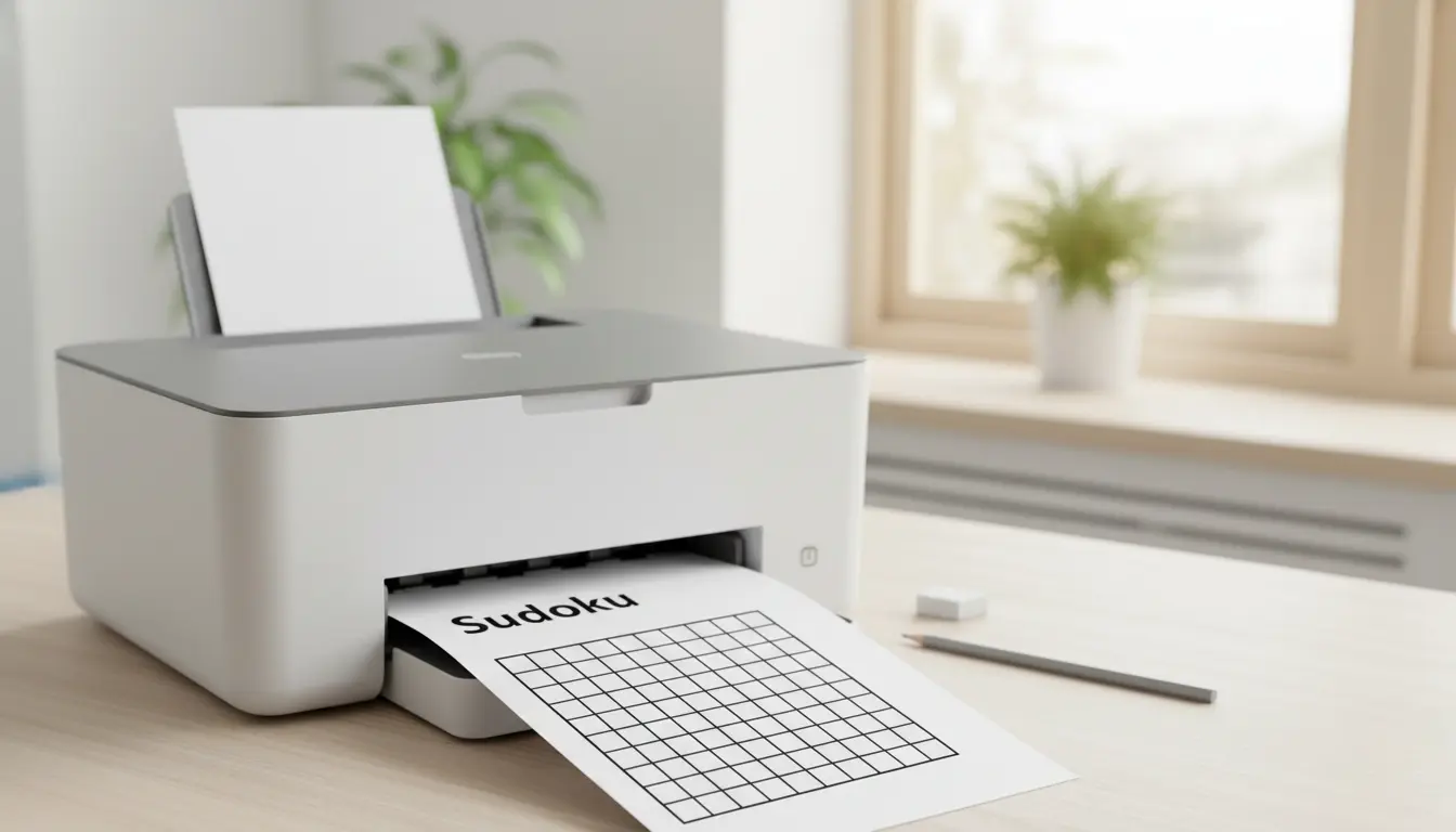 blank sudoku grid printable